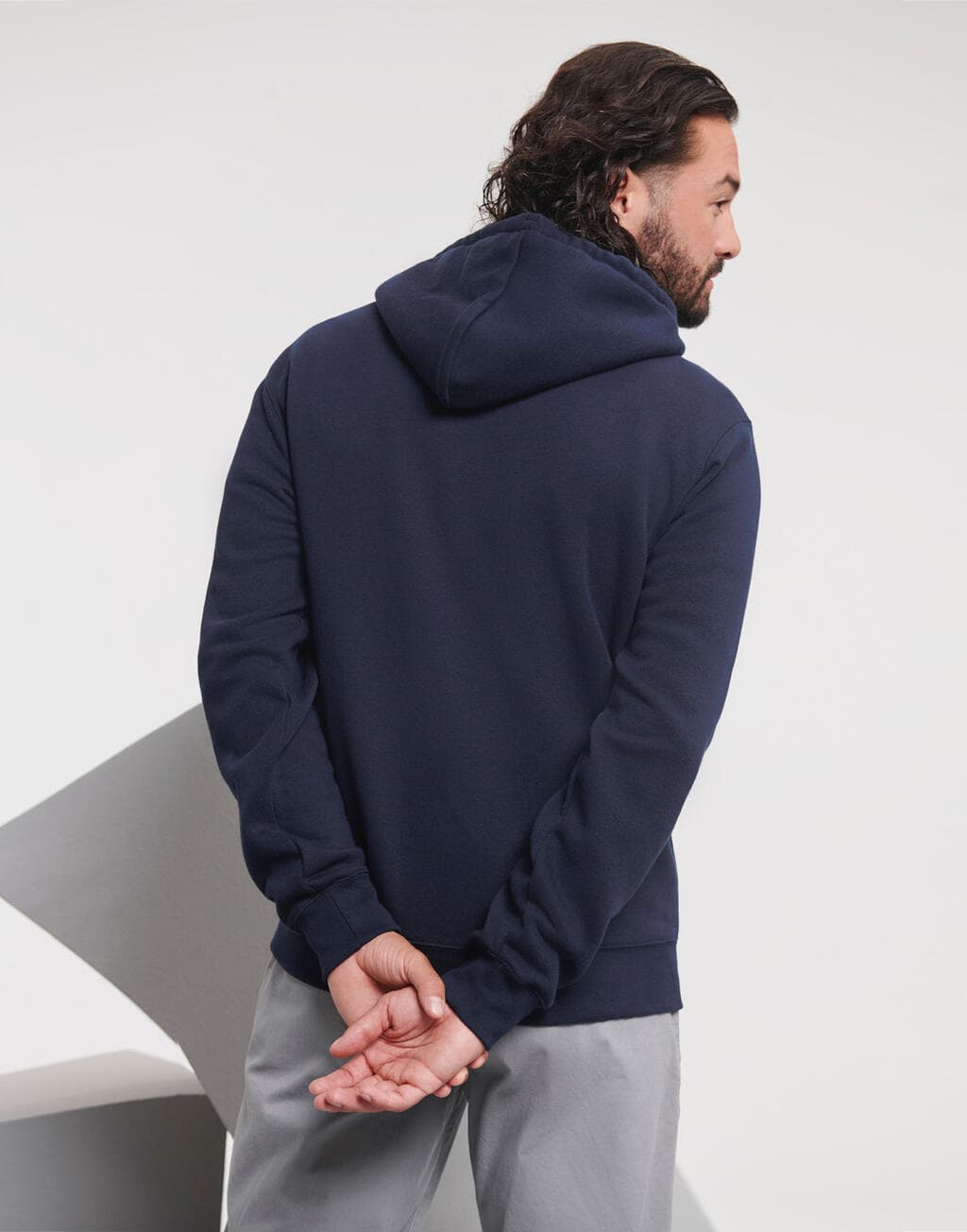 Men's Authentic Zipped Hood - vue 4