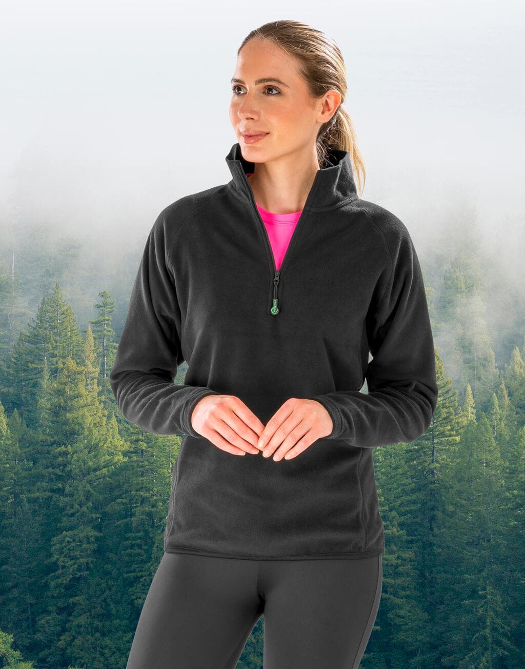 Recycled Microfleece Top - vue 6
