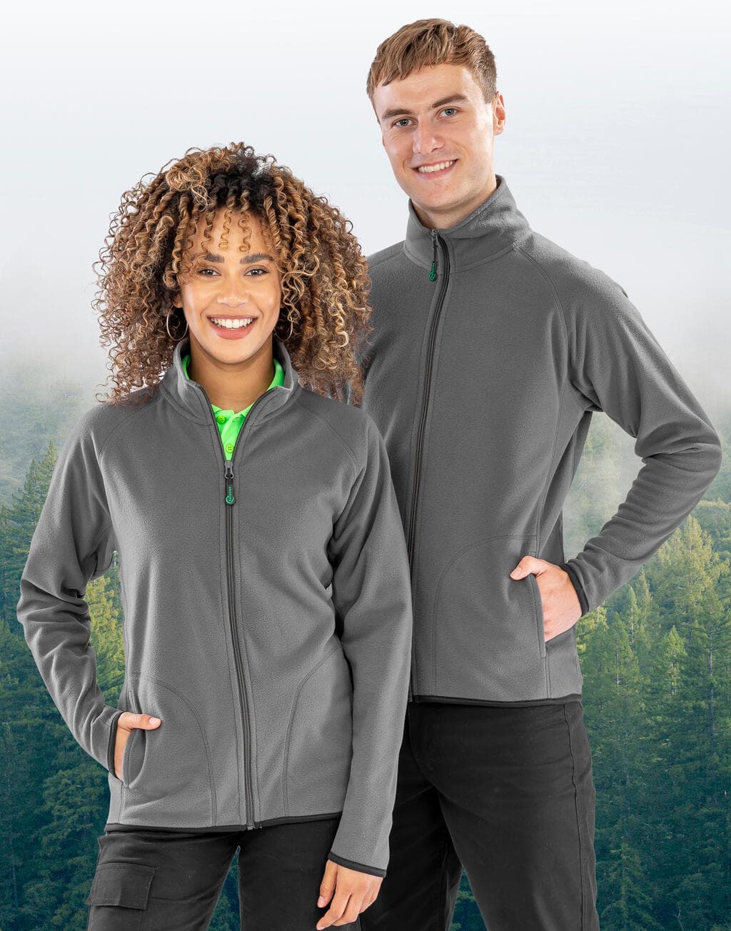 Recycled Microfleece Jacket - vue 6