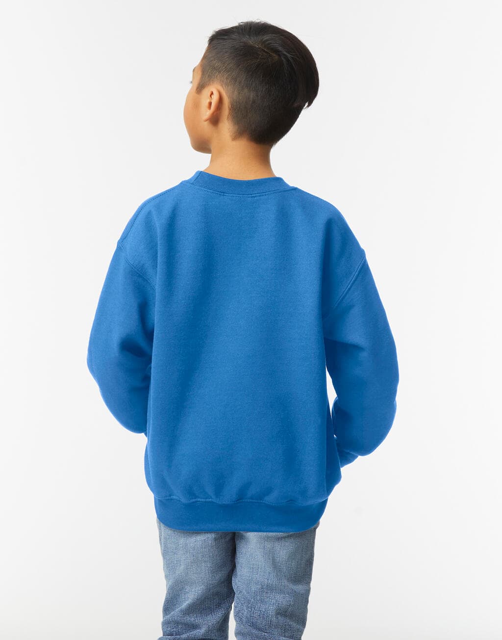 Heavyweight Blend Youth Crew Neck - vue 3