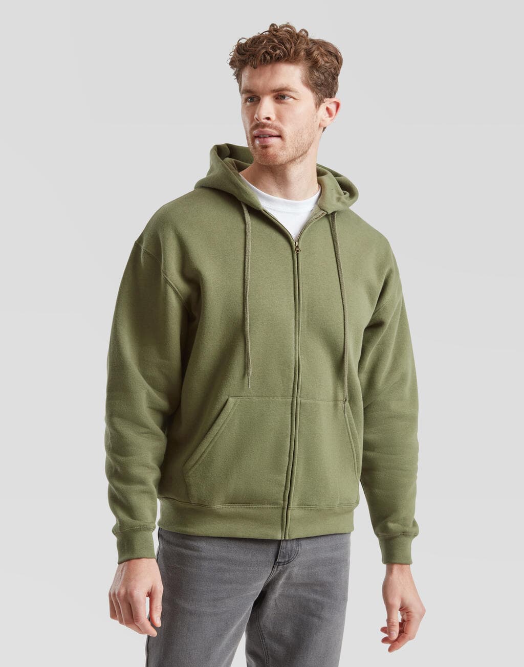 Premium Hooded Zip Sweat - vue 2
