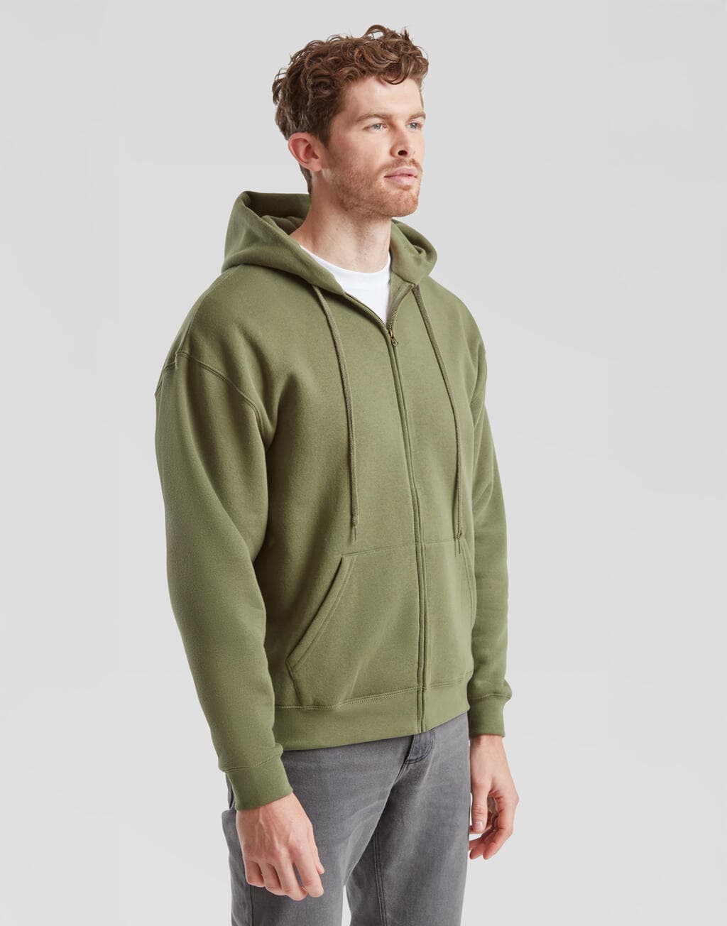 Premium Hooded Zip Sweat - vue 3