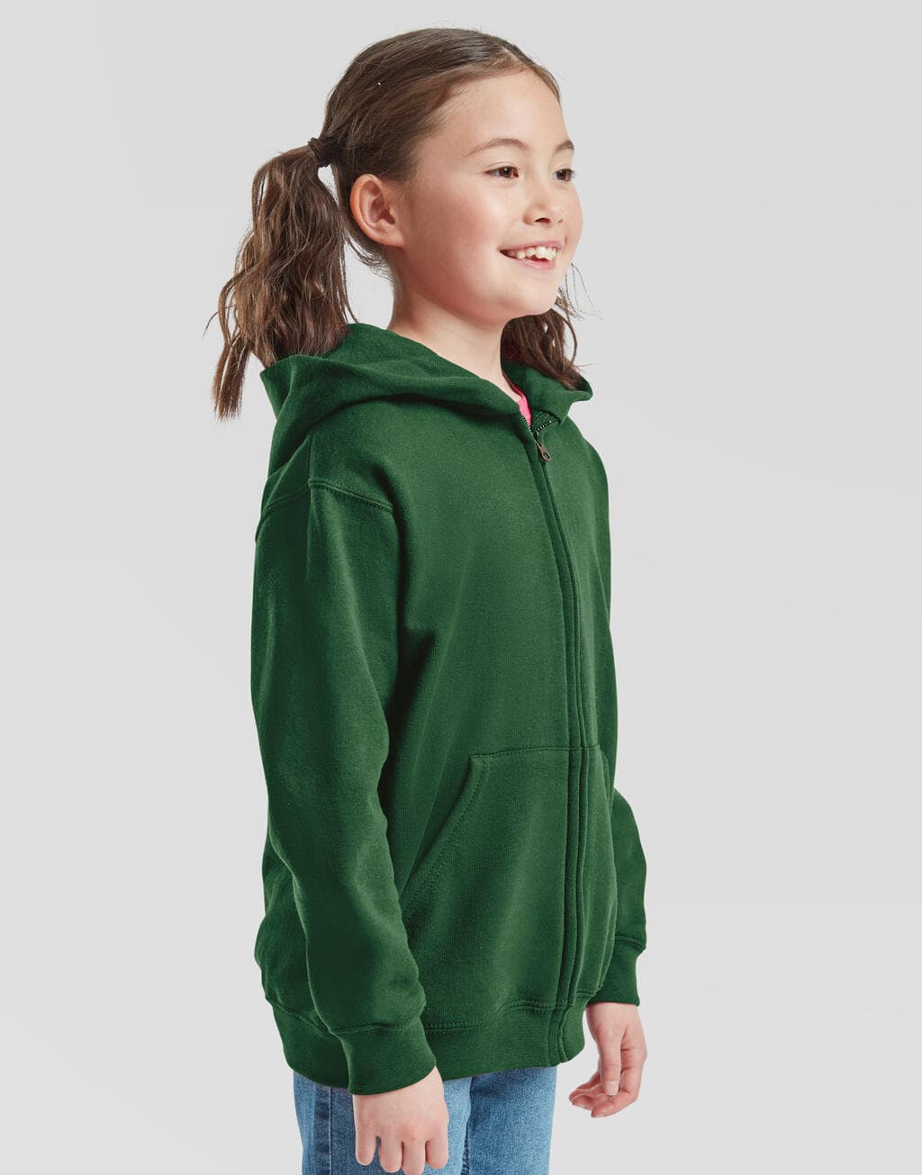 Kids Classic Hooded Sweat Jacket - vue 3