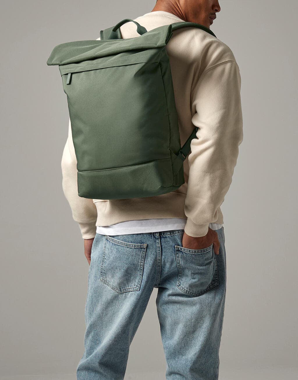 Simplicity Roll-Top Backpack - vue 2
