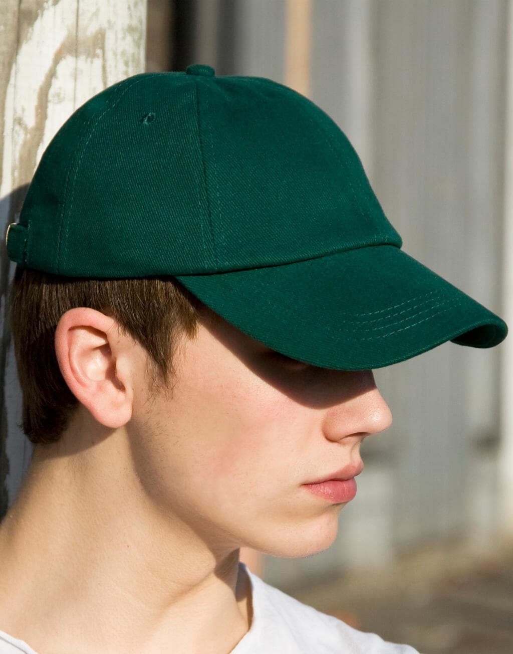 Flat Brushed-Cotton-Cap - vue 2