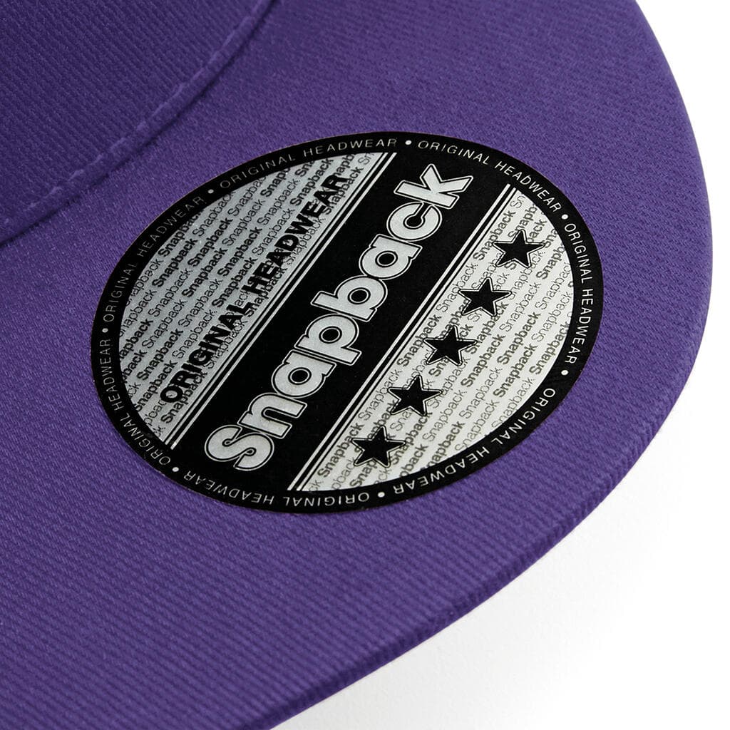 5 Panel Snapback Rapper Cap - vue 5