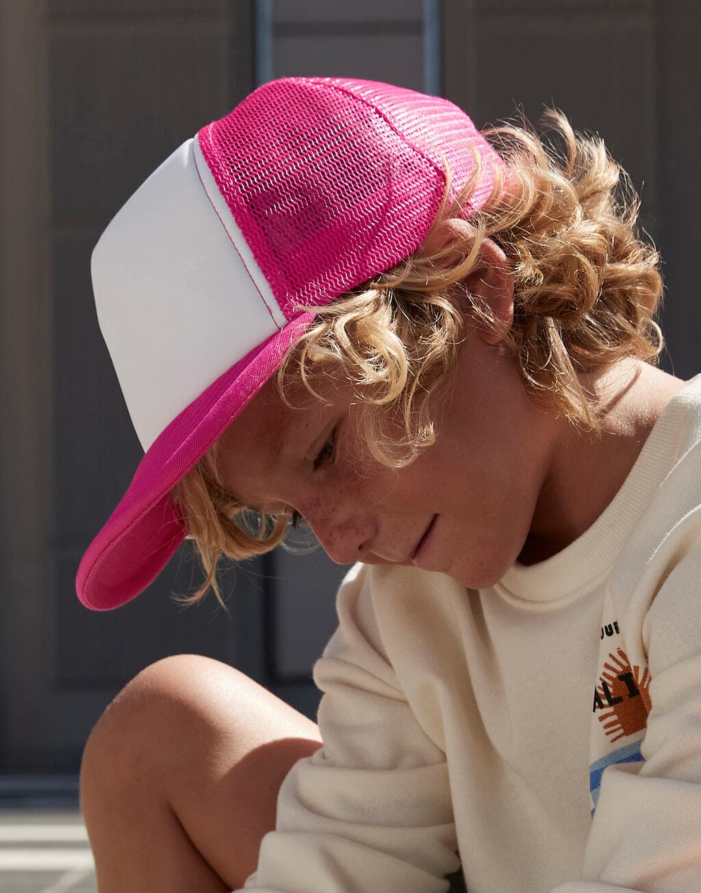 Junior Vintage Snapback Trucker - vue 4