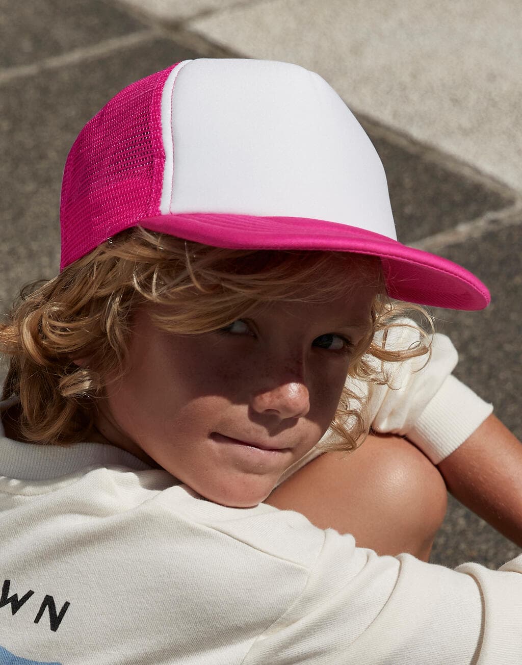 Junior Vintage Snapback Trucker - vue 2