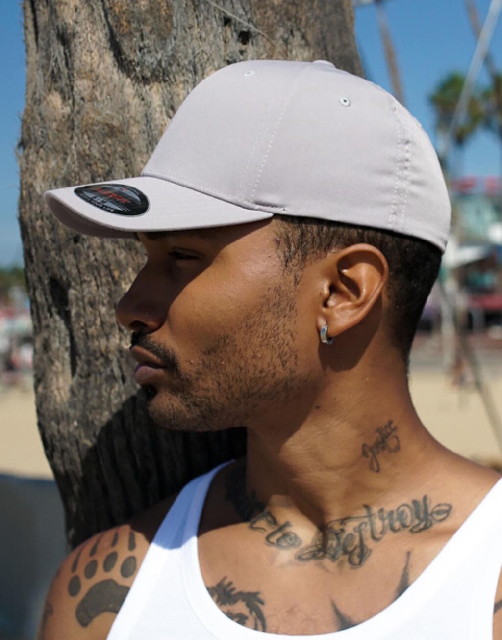 Flexfit Recycled Polyester Cap - vue 2