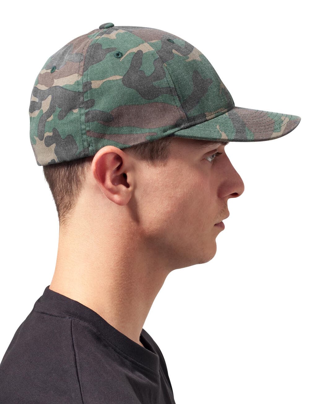 Flexfit Garment Washed Camo - vue 3