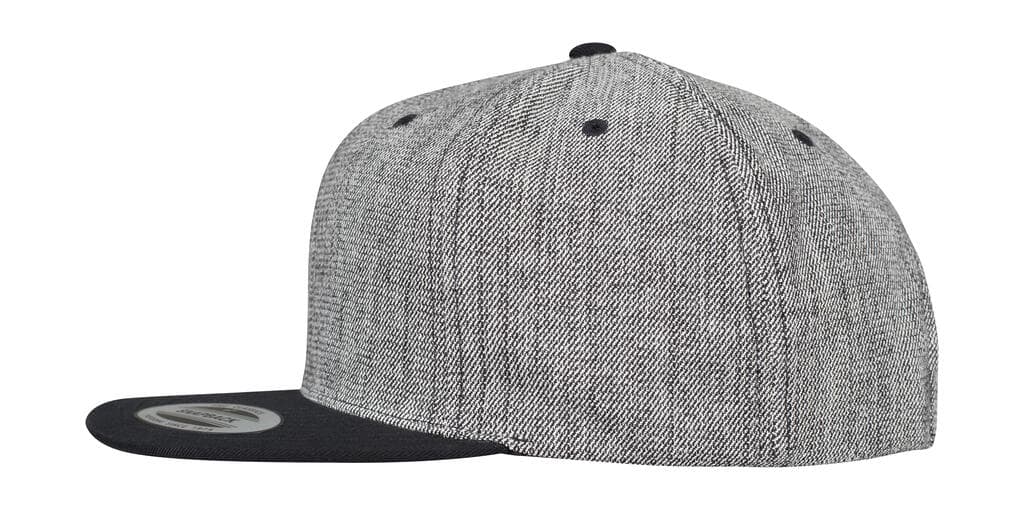 Melange Solid Snapback - vue 4
