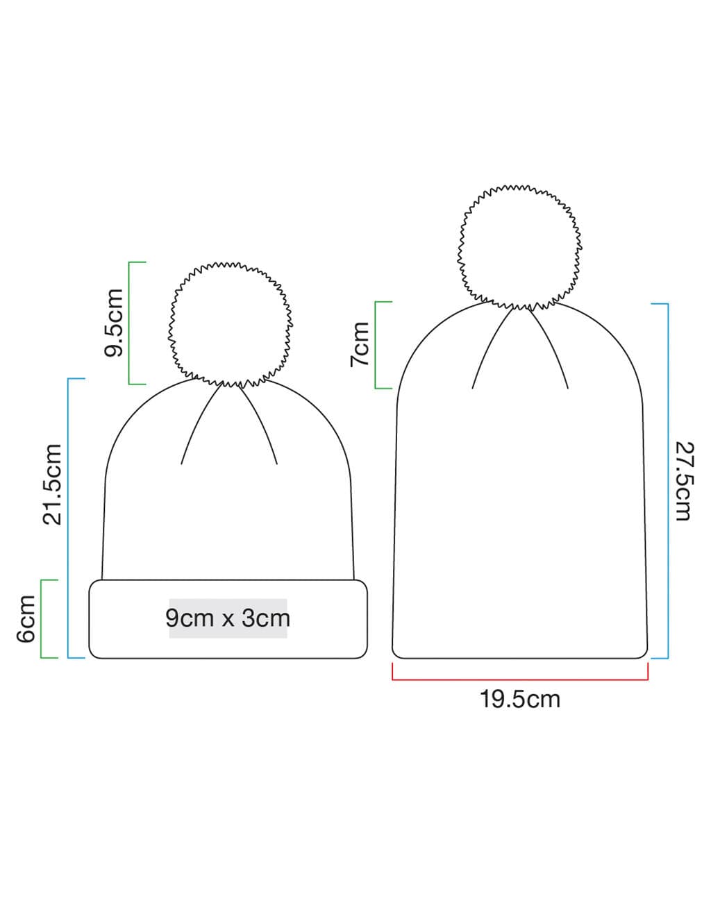 Bonnet réfléchissant Bobble Junior - vue 4