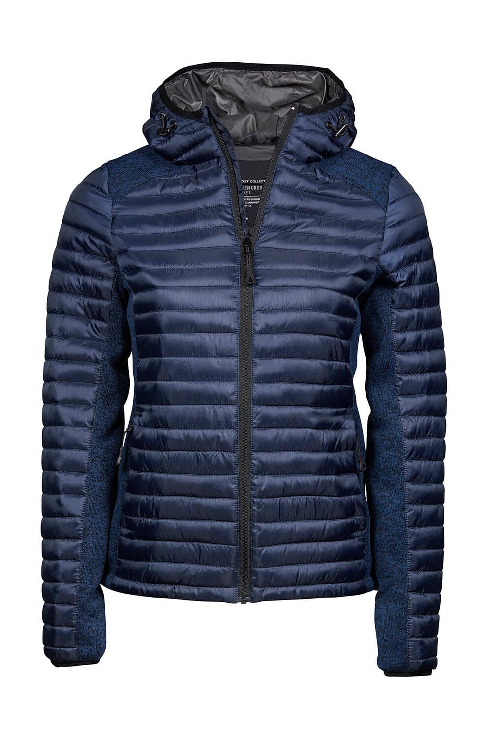 Ladies Hooded Outdoor Crossover Jacket - vue 2