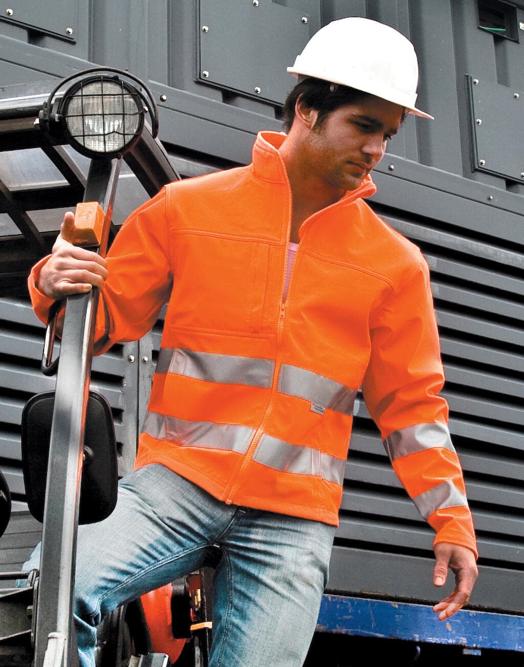 Hi-Vis Softshell Jacket - vue 3