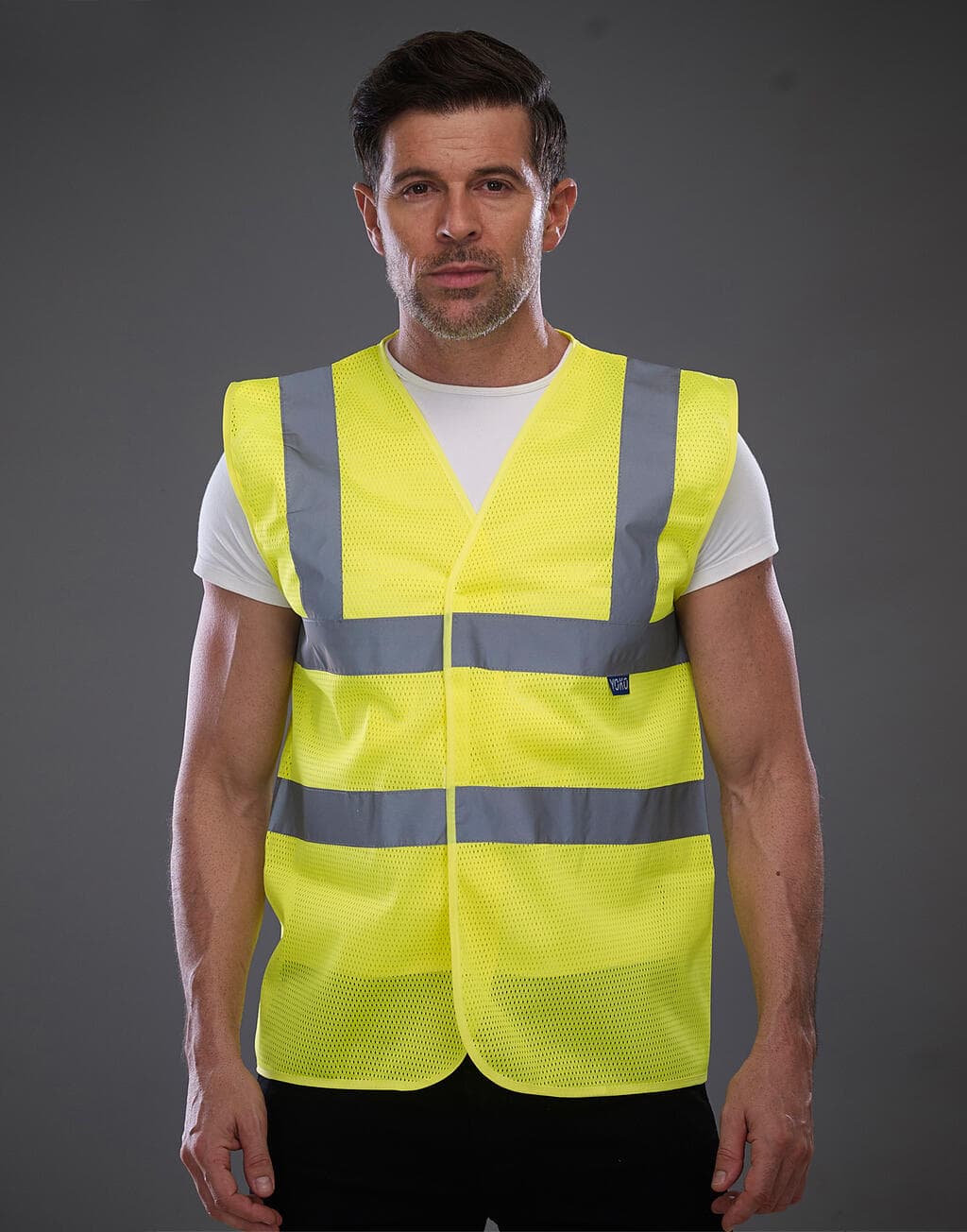 Fluo Open Mesh Waistcoat - vue 2