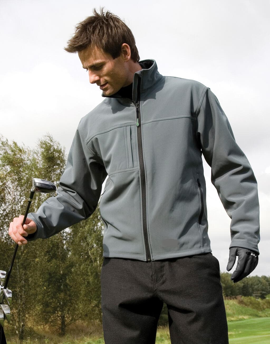 Men's Classic Softshell Jacket - vue 5