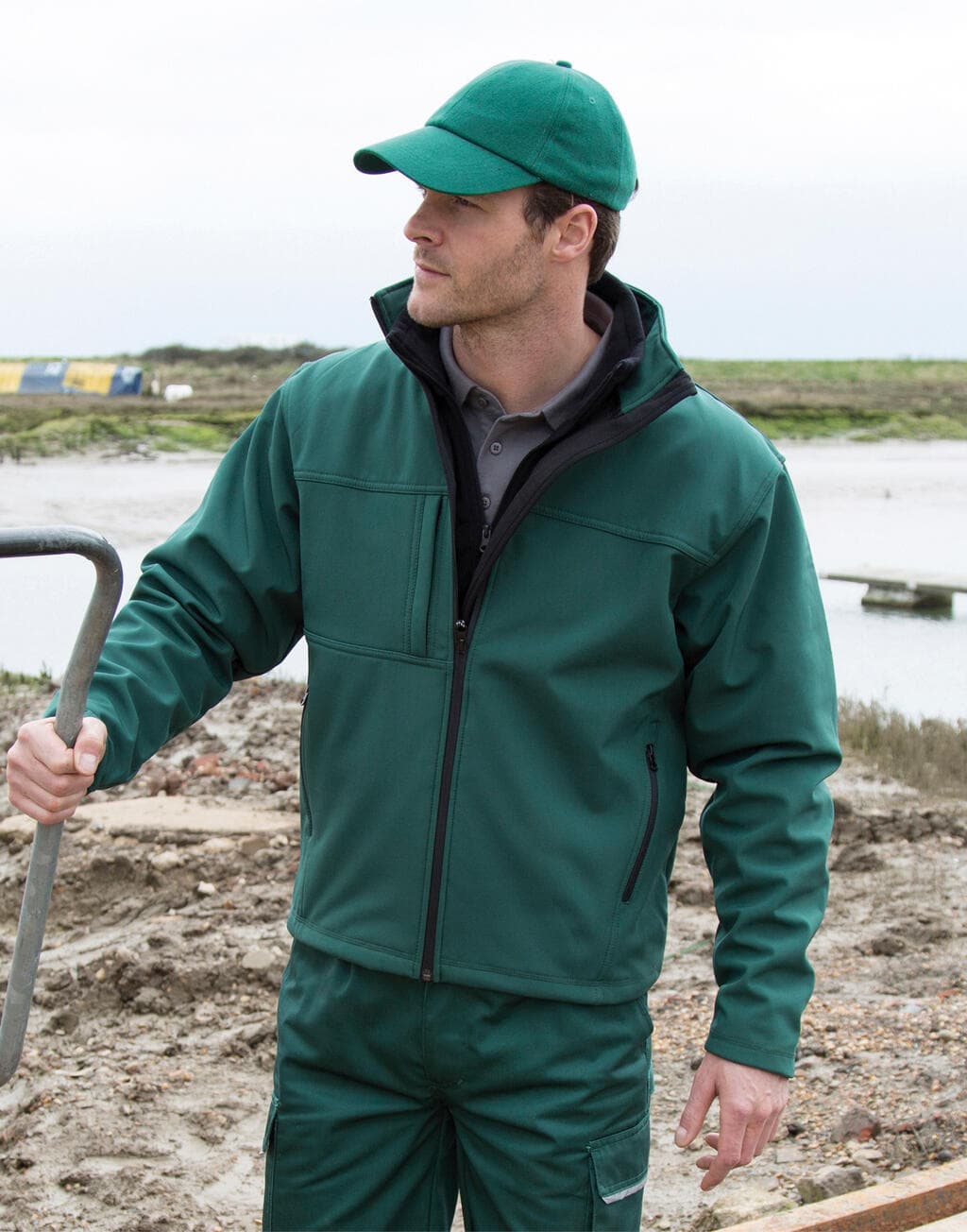 Men's Classic Softshell Jacket - vue 2