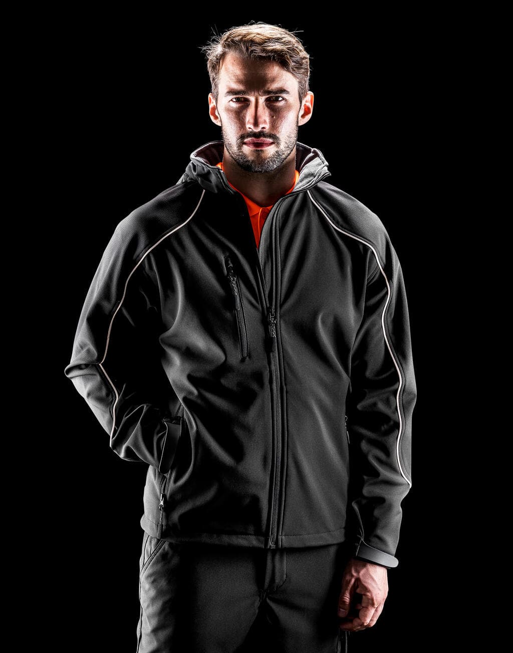 Ice Fell Hooded Softshell Jacket - vue 2