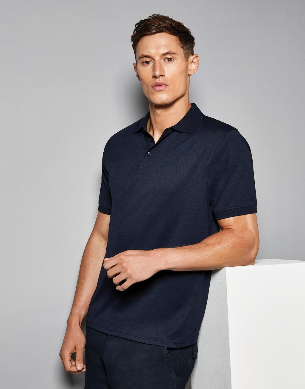 Regular Fit Superwash® 60º Jersey Polo - vue 2
