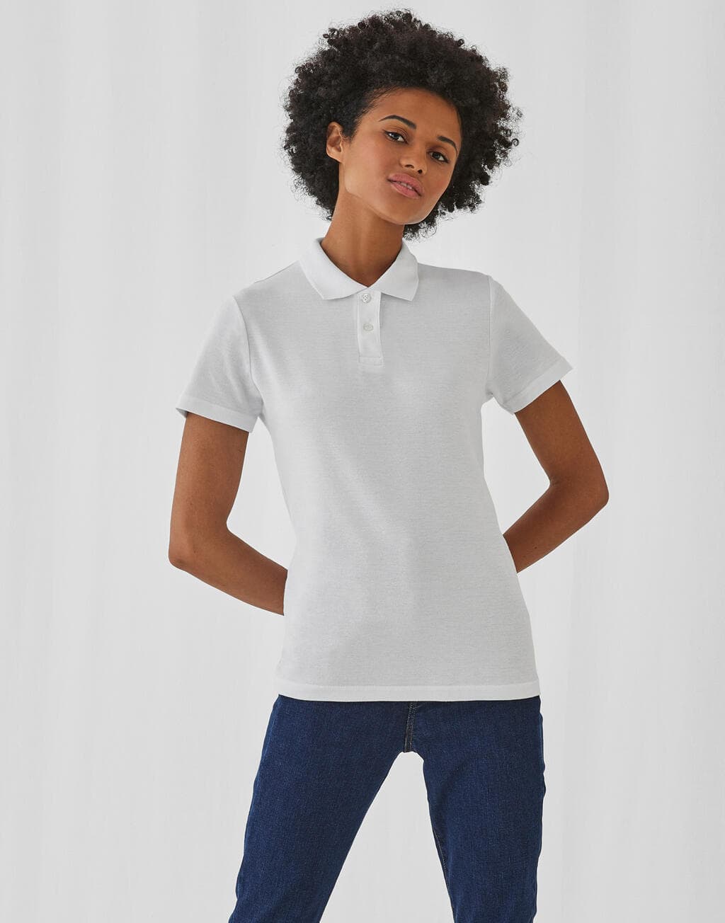 ID.001 /women Piqué Polo Shirt - vue 5