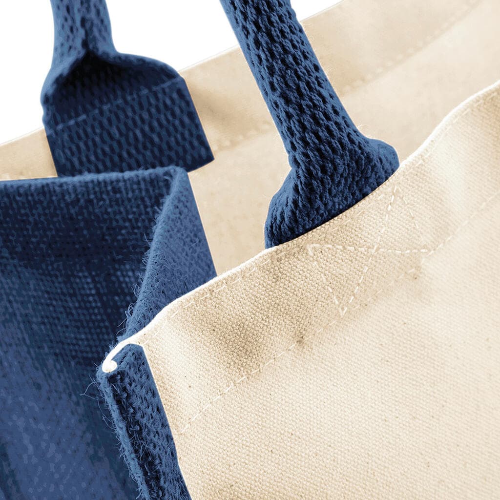 Printers' Midi Jute Bag - vue 4