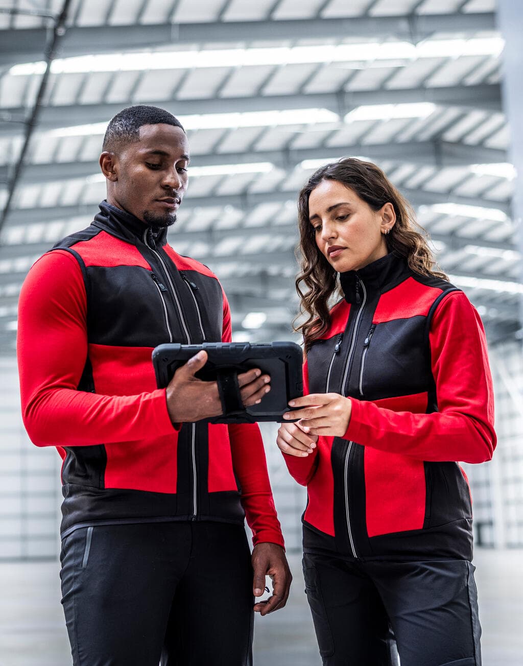 E-Volve Stretch Hybrid Midlayer Bodywarmer - vue 3