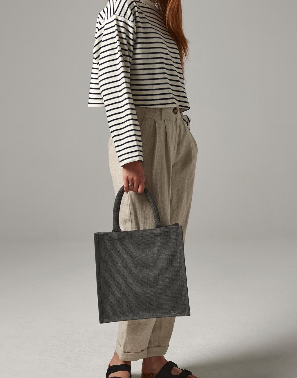 Jute Midi Tote - vue 2