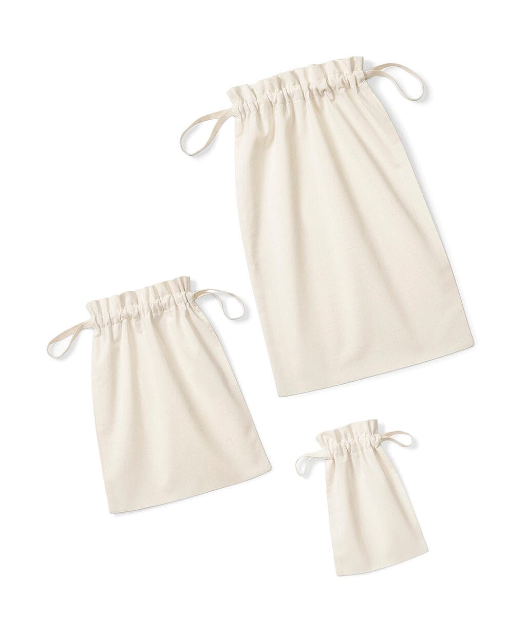 Organic Cotton Drawcord Bag - vue 2
