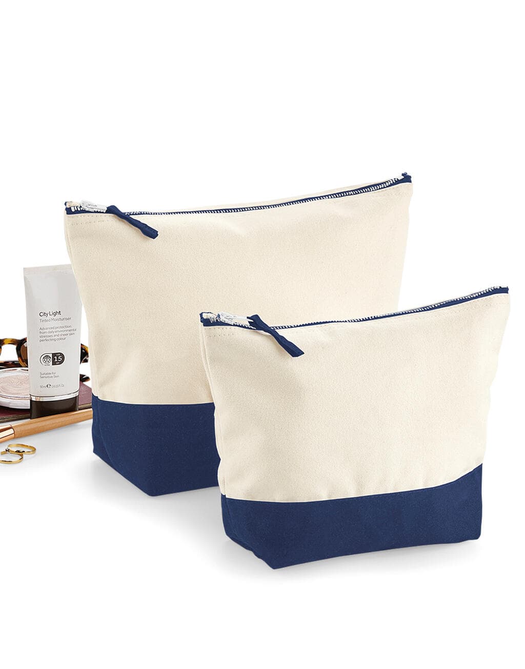 Dipped Base Canvas Accessory Bag - vue 2