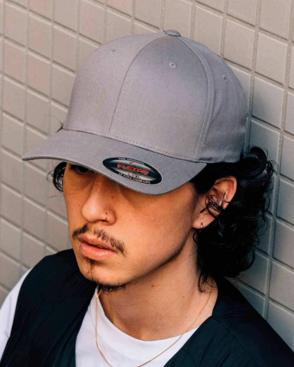 V-Flexfit® Cotton Twill Cap - vue 2
