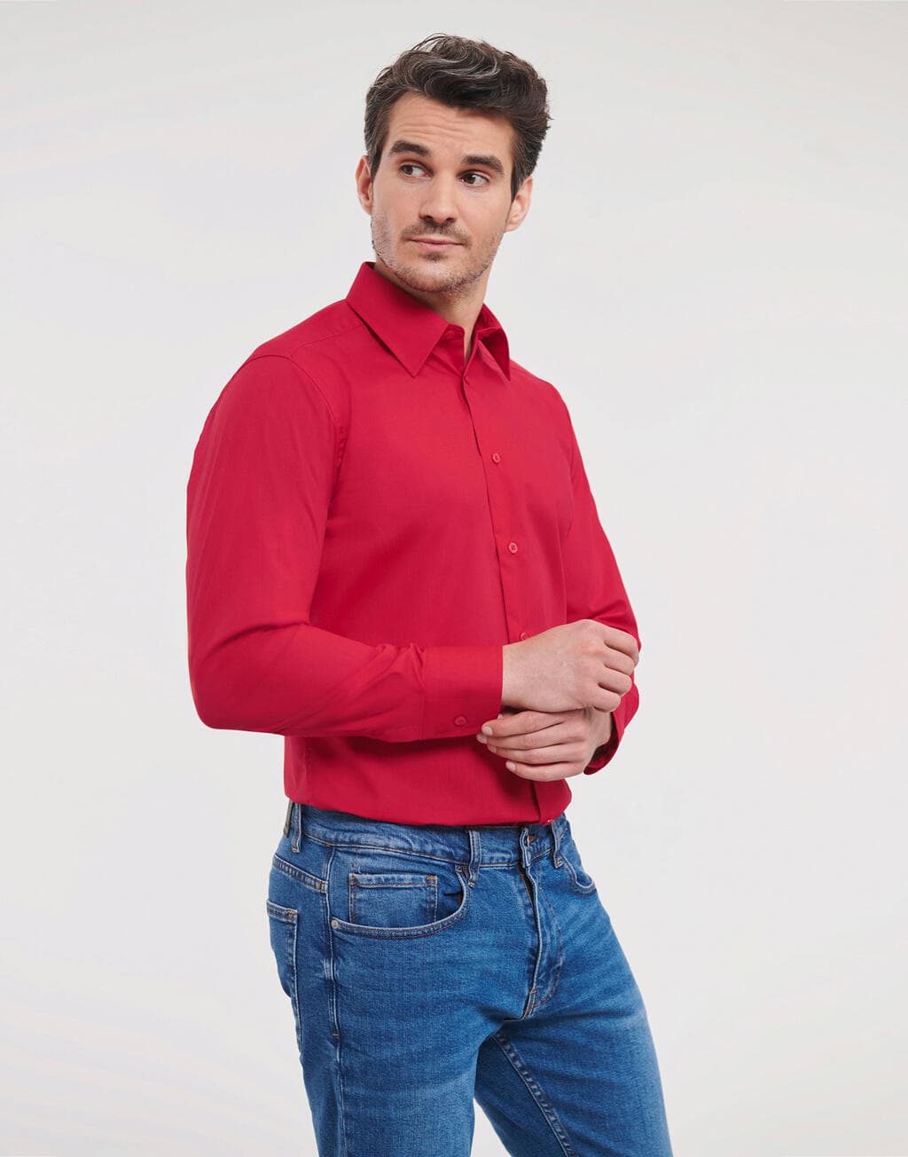 Tailored Poplin Shirt LS - vue 2