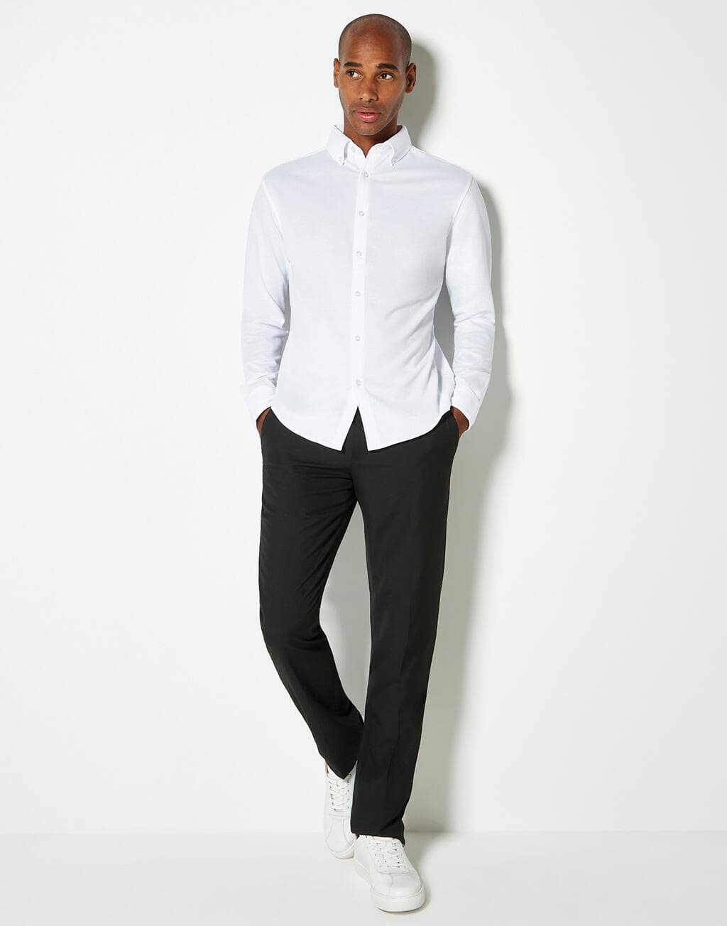 Tailored Fit Superwash® 60º Pique Shirt - vue 4