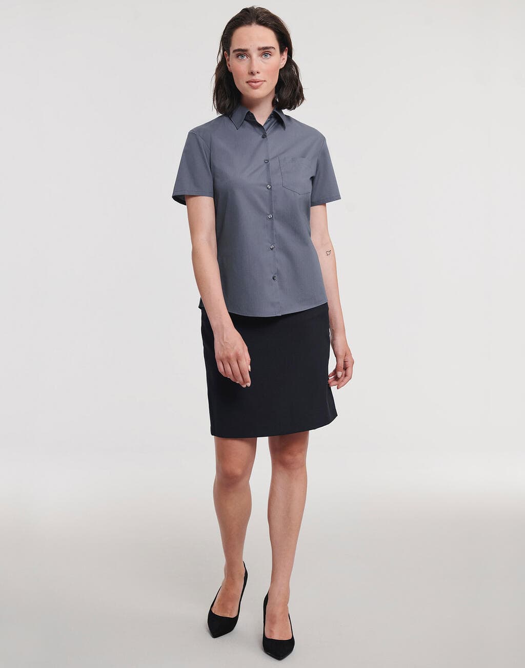 Ladies' Poplin Shirt - vue 3