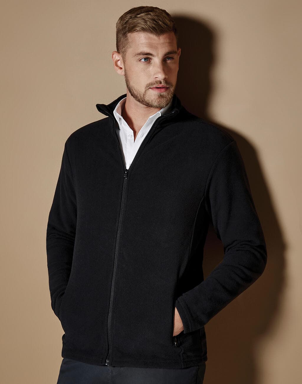 Regular Fit Corporate Micro Fleece - vue 2