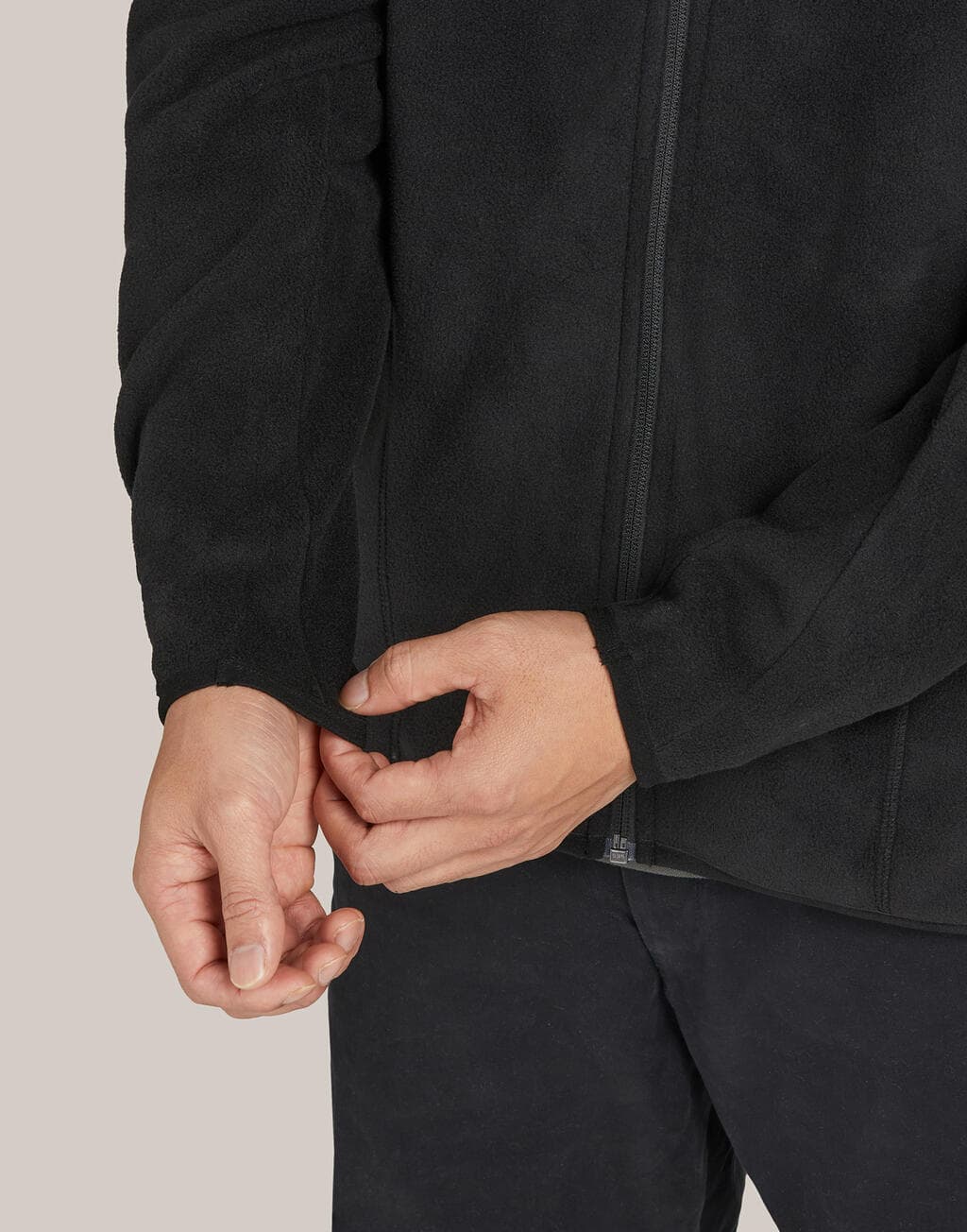 Signature Tagless Microfleece Full Zip Men - vue 5