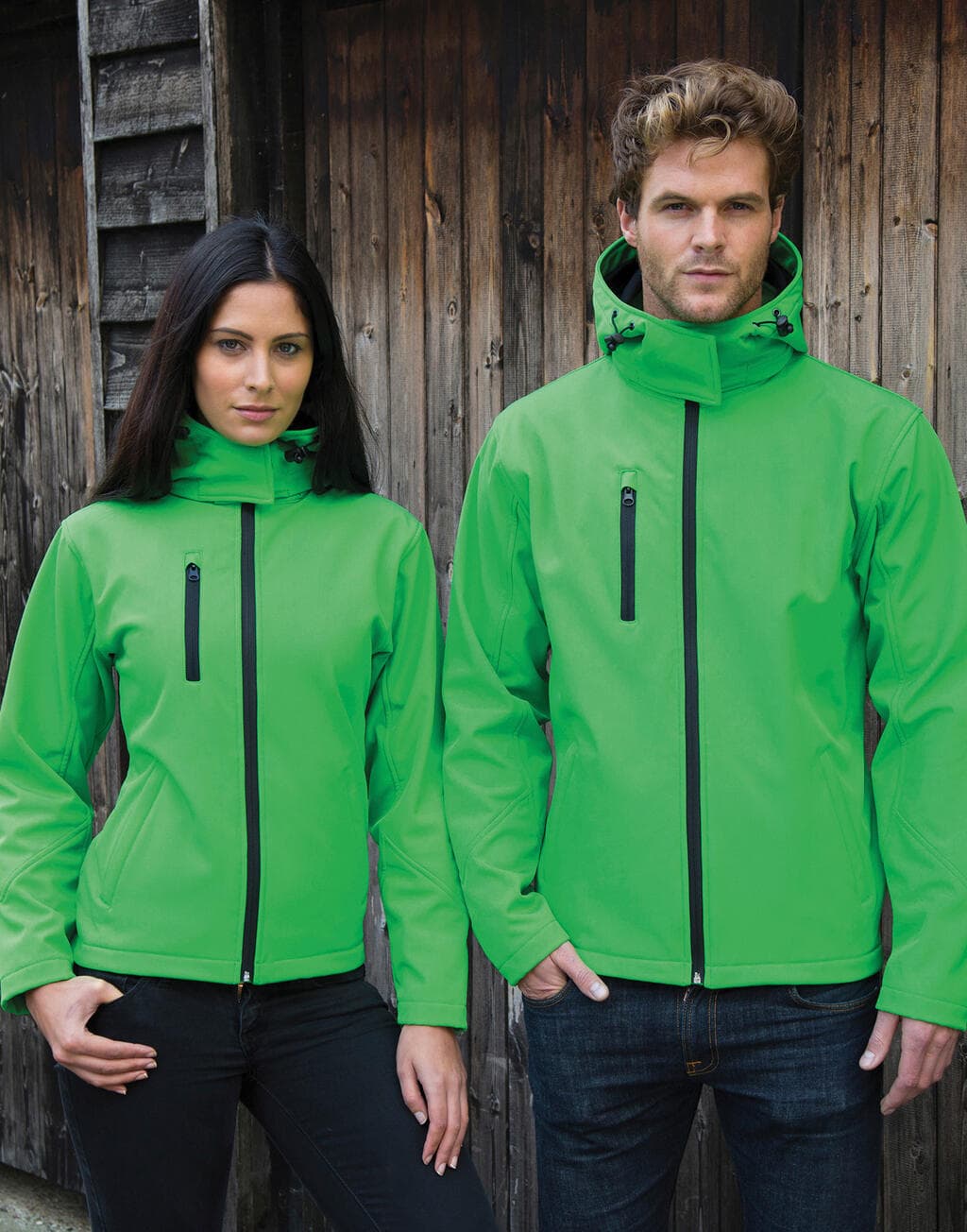 Ladies TX Performance Hooded Softshell Jacket - vue 4