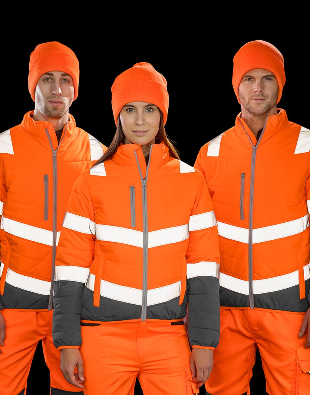 Soft Padded Safety Jacket - vue 3