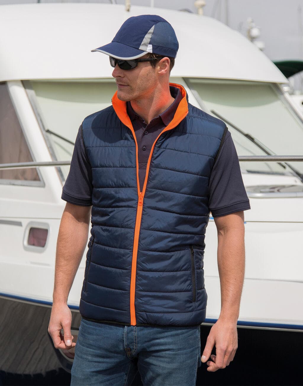 Reversible Soft Padded Safety Gilet - vue 2