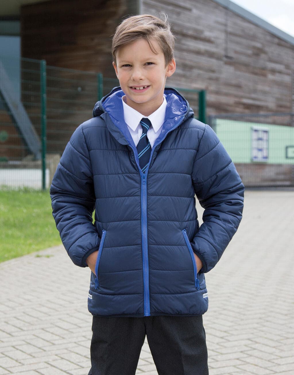 Junior/Youth Soft Padded Jacket - vue 3