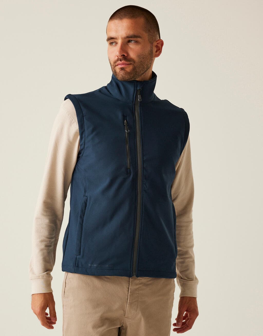 Honestly Made Recycled Softshell Bodywarmer - vue 2