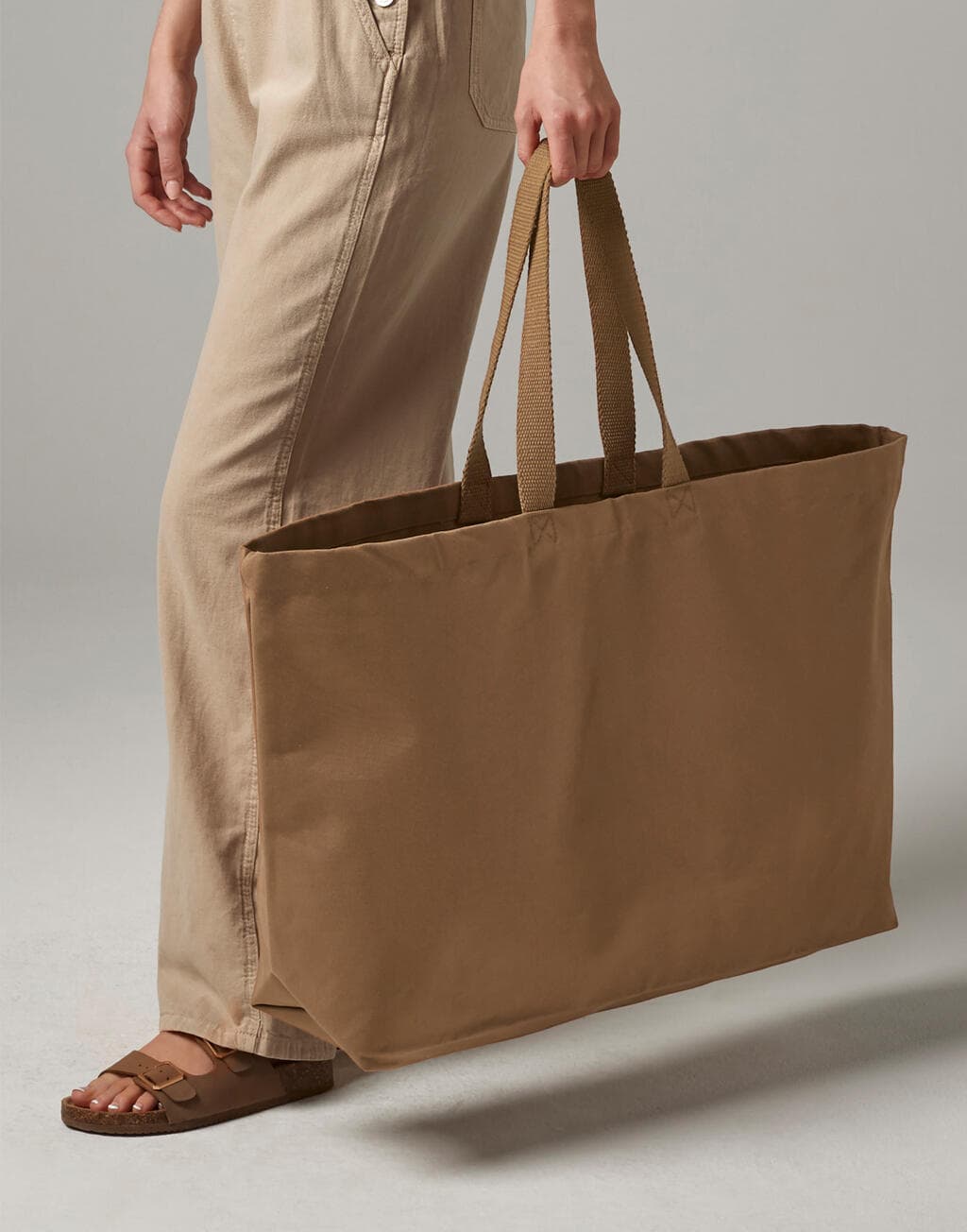 Oversized Canvas Tote Bag - vue 3