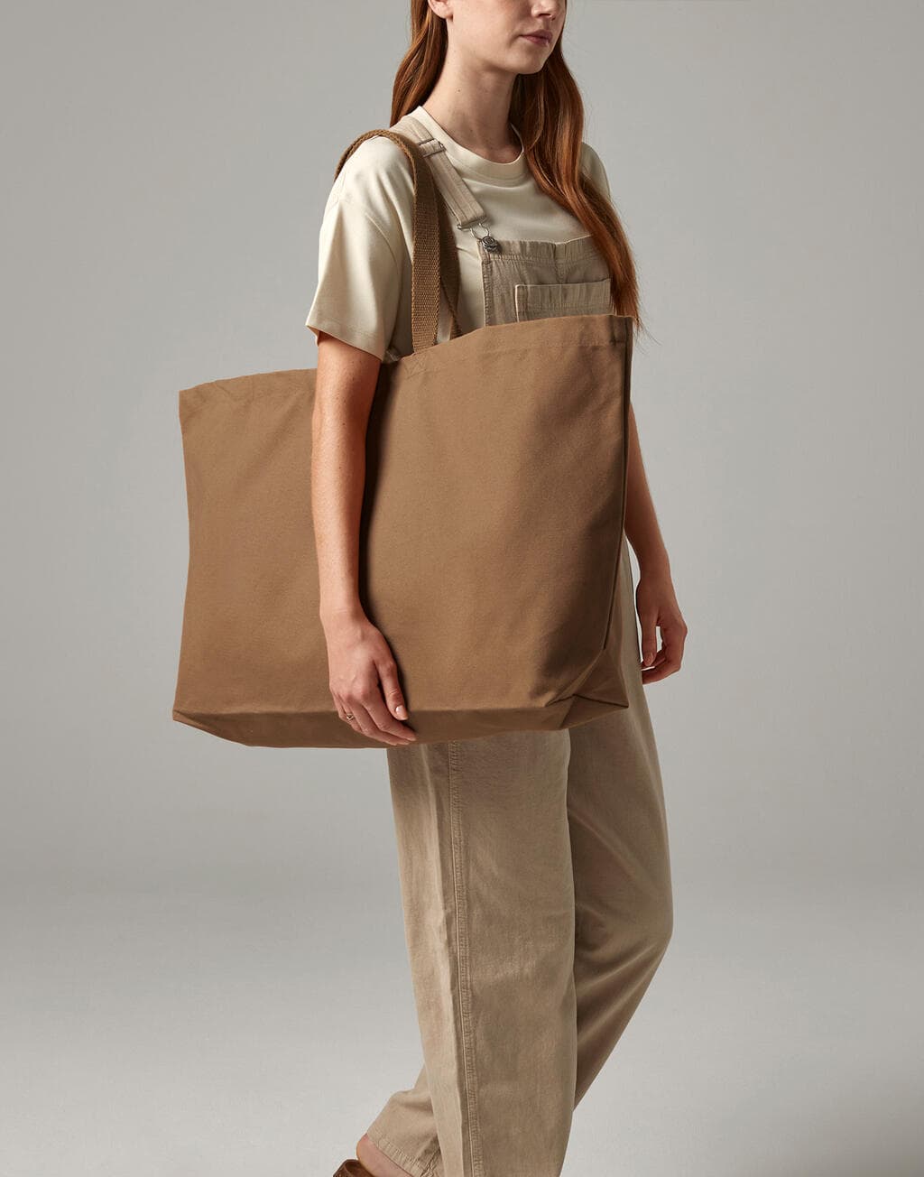Oversized Canvas Tote Bag - vue 4