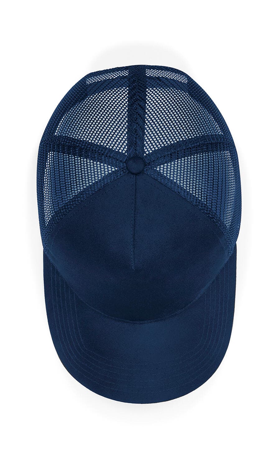 Suede Snapback Trucker - vue 4