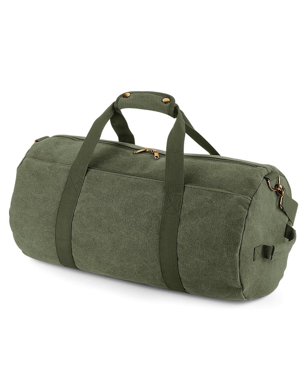 Vintage Canvas Barrel Bag - vue 3