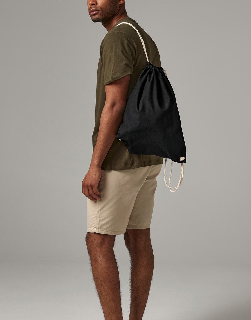 Recycled Cotton Gymsac - vue 2