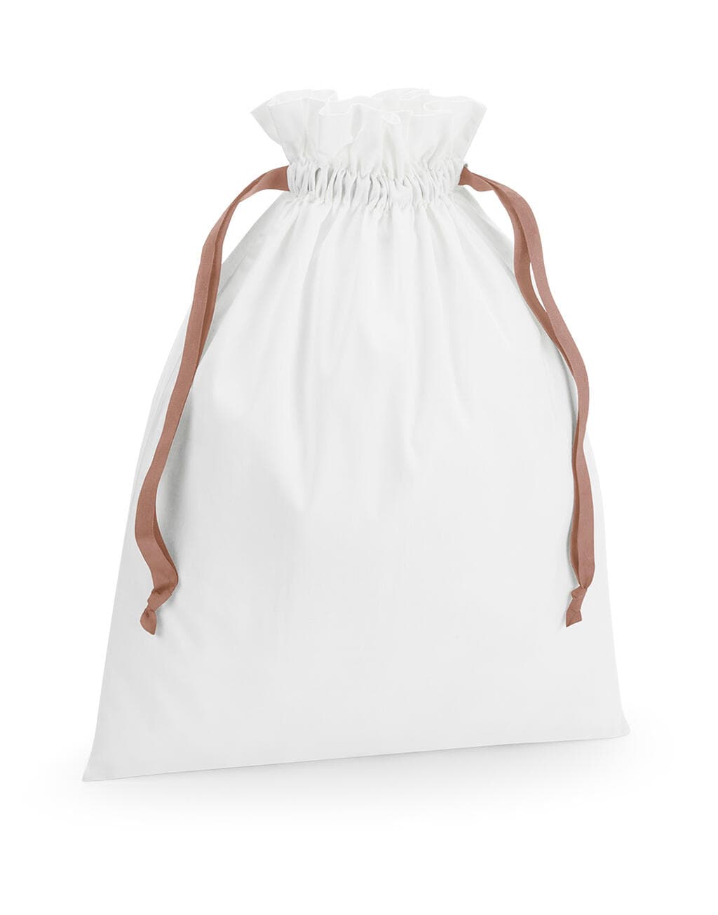 Cotton Gift Bag with Ribbon Drawstring - vue 5