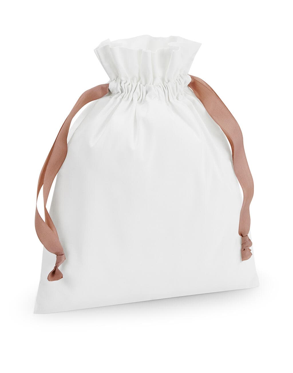 Cotton Gift Bag with Ribbon Drawstring - vue 6