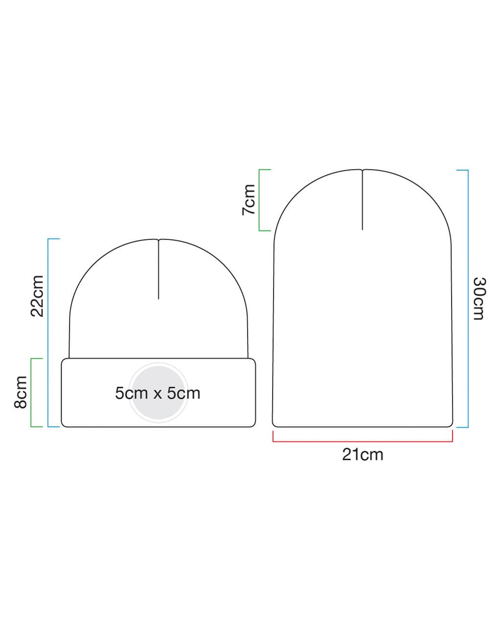 Circular Patch Beanie - vue 4
