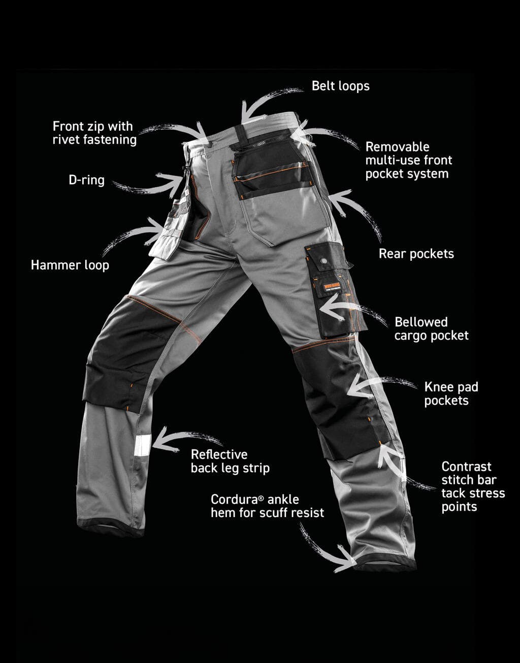 X-OVER Heavy Trouser - vue 2