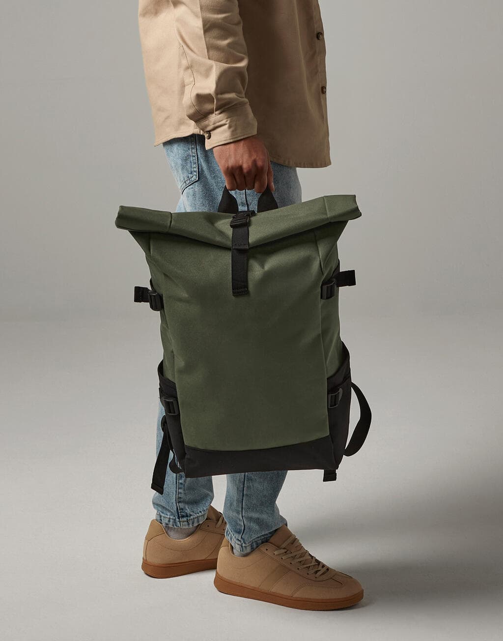 Block Roll-Top Backpack - vue 2